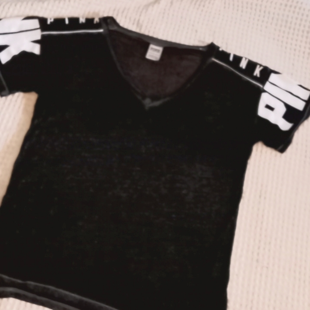 Victoria Secret PINK V Neck Tee